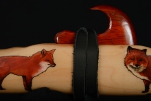 Apple Native American Flute, Minor, Mid A-4, #F38F